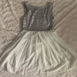 Sequin skater dress